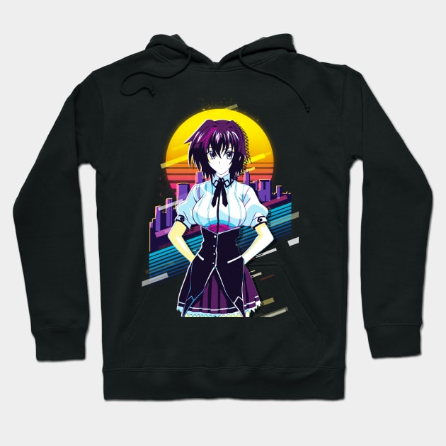 High School DxD - Xenovia Quarta Hoodie by 80sRetro